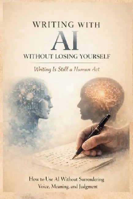 Writing with AI Without Losing Yourself, Writing Is Still a Human Act: How to Use AI Without Surrendering Voice, Meaning, and Judgment by Valerio Di Rosa