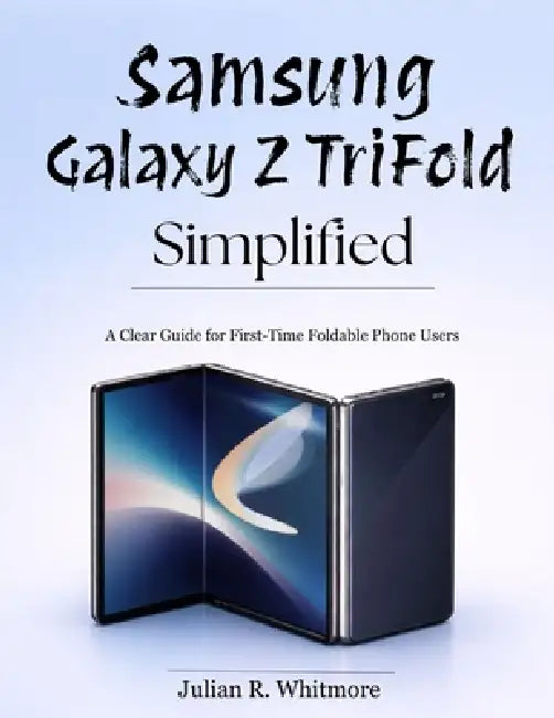 Samsung Galaxy Z TriFold Simplified: A Clear Guide for First-Time Foldable Phone Users by Julian R. Whitmore
