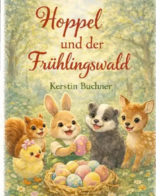 Hoppel und der Frühlingswald: 15 fröhliche Geschichten zu Ostern. by Kerstin Buchner