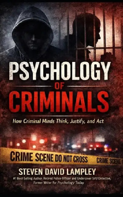 PSYCHOLOGY of CRIMINALS: How Criminal Minds Think, Justify, and Act by Steven David Lampley