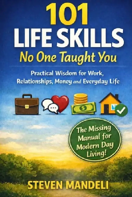101 Life Skills No One Taught You: Practical Wisdom for Work, Relationships, Money, and Everyday Life by Steven Mandeli