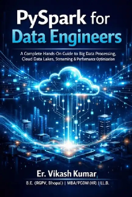 PySpark for Data Engineers: A Complete Hands-On Guide to Big Data Processing, Cloud Data Lakes, Streaming, Performance Optimization, and Real-World Pi by Vikash Kumar