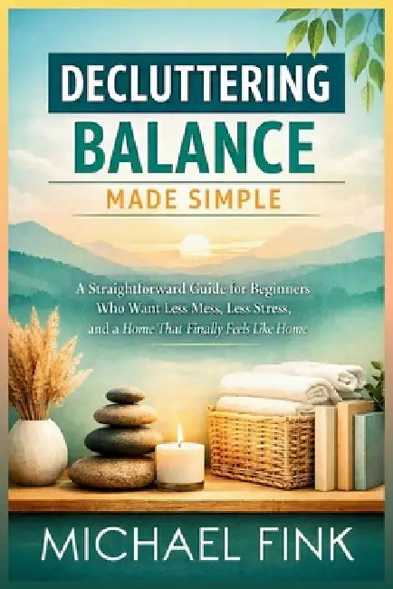 Decluttering Balance Made Simple: A Straightforward Guide for Beginners Who Want Less Mess, Less Stress, and a Home That Finally Feels Like Home by Michael Fink