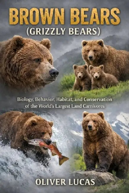 Brown Bears ( Grizzly Bears ): Biology, Behavior, Habitat, and Conservation of the World's Largest Land Carnivores by Oliver Lucas
