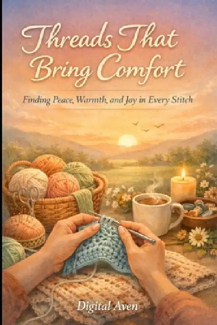 Threads That Bring Comfort: Finding Peace, Warmth, and Joy in Every Stitch by Digital Aven