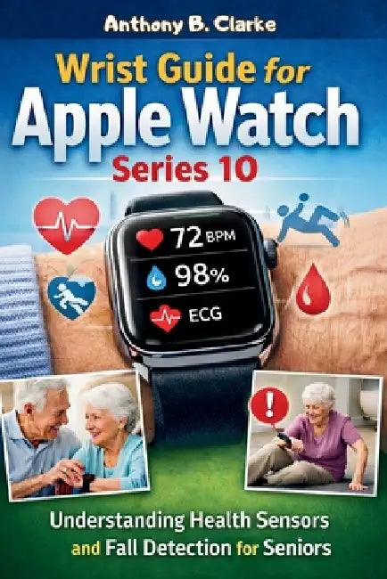Wrist Guide for Apple Watch Series 10: Understanding Health Sensors, Fall Detection and Daily Setup for Seniors by Anthony B. Clarke