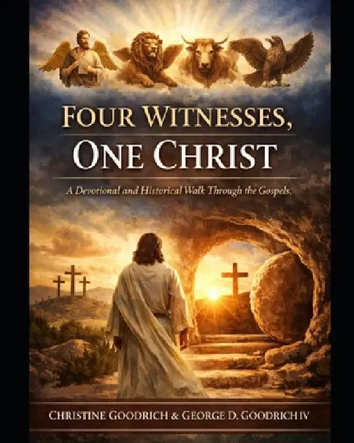 Four Witnesses, One Christ: A Devotional and Historical Walk through the Gospels by IV Goodrich George D., Christine Goodrich