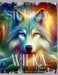 Studium Wilka i mandale z wilkami do kolorowania: wilki książka by Bella Mary Wood