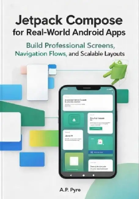 Jetpack Compose for Real-World Android Apps: Build Professional Screens, Navigation Flows, and Scalable UI Layouts by A. P. Pyre