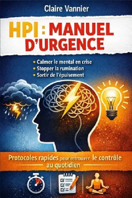 Hpi: Manuel d'Urgence: Protocoles rapides pour retrouver le contrôle au quotidien by Claire Vannier