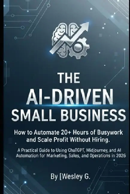 The AI-Driven Small Business: How to Automate 20+ Hours of Busywork and Scale Profit Without Hiring. by Wesley Goncalves