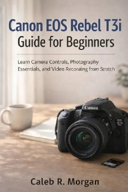 Canon EOS Rebel T3i Guide for Beginners: Learn Camera Controls, Photography Essentials, and Video Recording from Scratch by Caleb R. Morgan