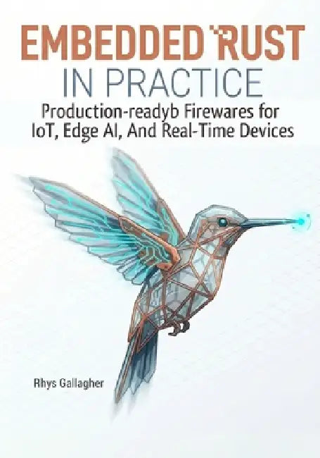 Embedded Rust in Practice: Production-Ready Firmware for Iot, Edge Ai, and Real- Time Devices Using Embassy and Rtic by Rhys Gallagher