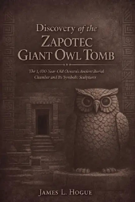 Discovery of the Zapotec Giant Owl Tomb: The 1,400-Year-Old Oaxaca's Ancient Burial Chamber and Its Symbolic Sculptures by James L. Hogue