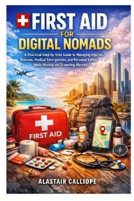 First Aid for Digital Nomads: A Practical Step-by-Step Guide to Managing Injuries, Illnesses, Medical Emergencies, and Personal Safety While Working a by Alastair Calliope
