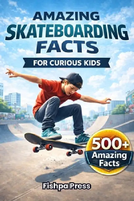 Amazing Skateboarding Facts for Curious Kids: 500+ Surprising Facts About Skateboarding History, Culture, Gear, and Olympic Moments for Young Fans by Fishpa Press
