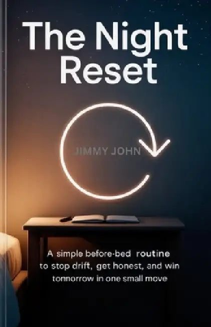The Night Reset: A Simple Before-Bed Routine to Stop Drift, Get Honest, and Win Tomorrow in One Small Move by Jimmy John