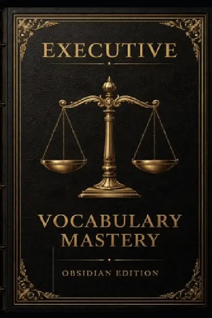 365 Days of Executive Vocabulary Mastery: Obsidian Edition by James Qentin King