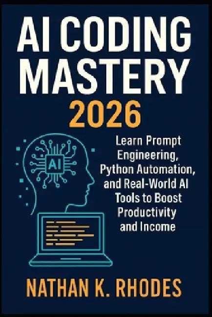 AI Coding Mastery 2026: Learn Prompt Engineering, Python Automation, and Real-World AI Tools to Boost Productivity and Income by Nathan K. Rhodes