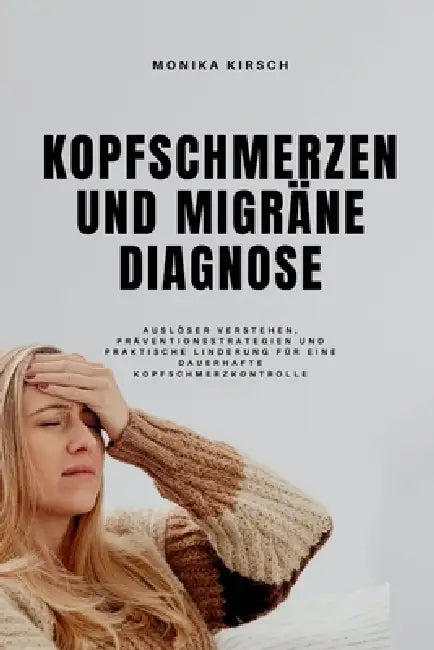Kopfschmerzen Und Migräne Diagnose: Auslöser verstehen, Präventionsstrategien und praktische Linderung für eine dauerhafte Kopfschmerzkontrolle by Monika Kirsch