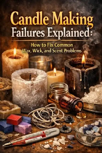 Candle Making Failures Explained: How to Fix Common Wax, Wick, and Scent Problems by A. Rhea