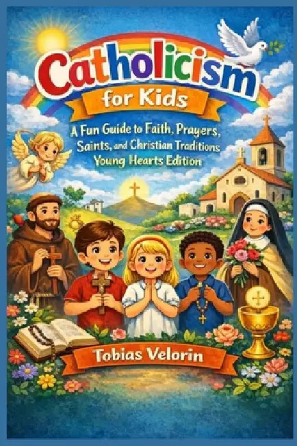 Catholicism for Kids: A Fun Guide to Faith, Prayers, Saints, and Christian Traditions Young Hearts Edition by Tobias Velorin