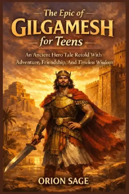 The Epic of Gilgamesh for Teens: An Ancient Hero Tale Retold With Adventure, Friendship, And Timeless Wisdom by Orion Sage