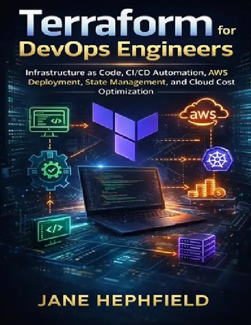 Terraform for DevOps Engineers: Infrastructure as Code, CI/CD Automation, AWS Deployment, State Management, and Cloud Cost Optimization by Jane Hephfield