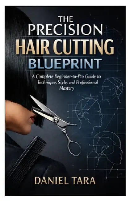 The Precision Hair Cutting Blueprint: A Complete Beginner-to-Pro Guide to Technique, Style, and Professional Mastery by Daniel Tara