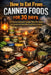 How to Eat From Canned Foods for 30 Days: A Practical Survival & Budget Meal Plan Guide for Emergency Preparedness and Pantry Cooking by A. Rhea