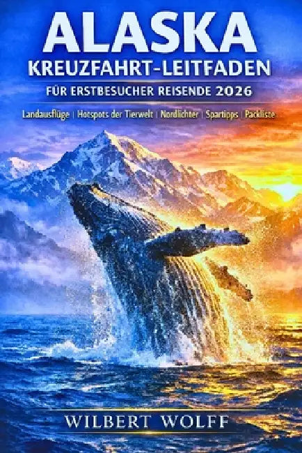 Alaska Kreuzfahrt-Leitfaden für Erstbesucher Reisende 2026: Landausflüge Hotspots der Tierwelt Nordlichter Spartipps Packliste by Wilbert Wolff