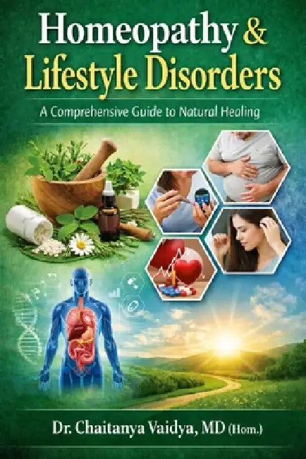 Dr. Vaidya's Homoeopathy Lifestyle Disorders & Homoeopathic Treatment Guide by Chaitanya Vaidya
