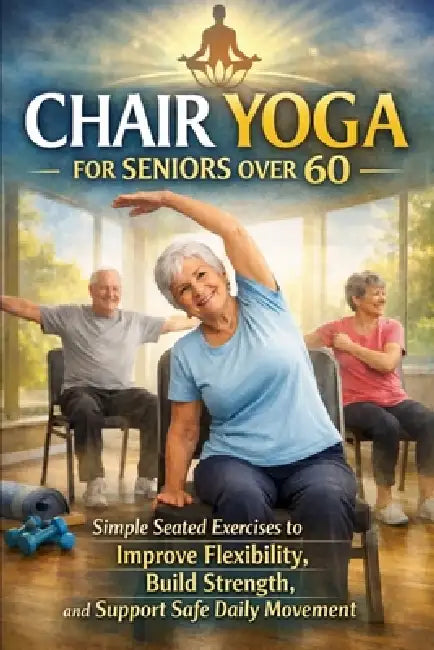 Chair Yoga for Seniors Over 60: Simple Seated Exercises to Build Strength, Improve Flexibility, and Move with Confidence by Susan Halbrook