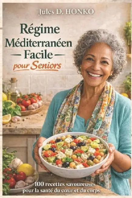 Régime Méditerranéen Facile pour Seniors: 100 recettes savoureuses pour la santé du coeur et du corps by Jules D. Honko