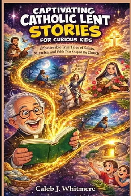 Captivating Catholic Lent Stories for Curious Kids: Unbelievable True Tales of Saints, Miracles, and Faith That Shaped the Church by Caleb J. Whitmere