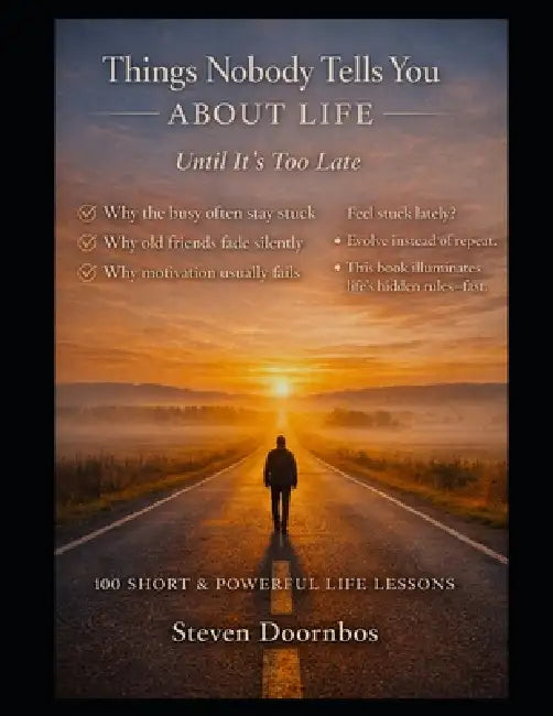 Things Nobody Tells You About Life Until It's Too Late: Practical Truths About Time, Work, Relationships, and Decisions Most People Learn Too Late by Steven Doornbos