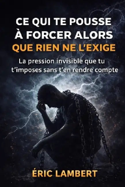 Ce qui te pousse à forcer alors que rien ne l'exige: La pression invisible que tu t'imposes sans t'en rendre compte by Eric Lambert