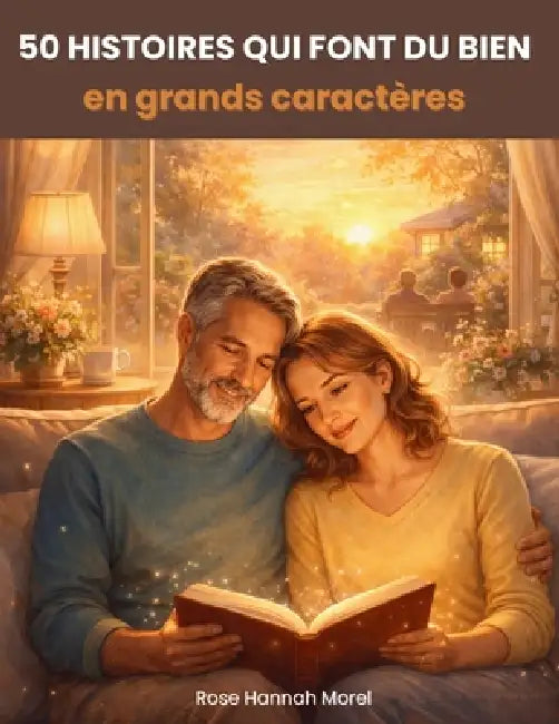 50 histoires qui font du bien: Histoires courtes et touchantes en grands caractères, faciles à lire - Un livre à offrir pour éveiller la mémoire et le by Rose Hannah Morel