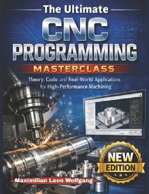 The Ultimate CNC Programming Masterclass: Theory, Code, and Real-World Applications for High-Performance Machining by Maximilian Leon Wolfgang