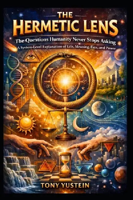 The Hermetic Lens - The Questions Humanity Never Stops Asking: A System-Level Explanation of Life, Meaning, Fate, and Power by Tony Yustein