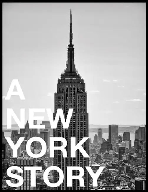 A New York Story: Schwarzweiß Bildband mit New York City Street Photography, Skyline und Architektur by Fabian Kimmel