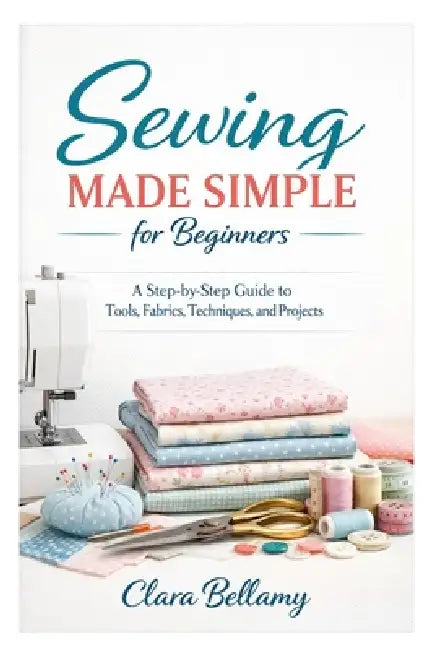 Sewing Made Simple for Beginners: A Step-by-Step Guide to Tools, Fabrics, Techniques, and Projects by Clara Bellamy