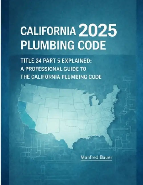 California Plumbing Code 2025: Title 24 Part 5 Explained: A Professional Guide to Updates, Compliance, and Inspection Practice by Manfred Bauer