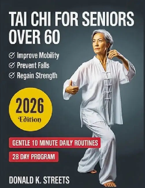 Tai Chi for Seniors Over 60: Gentle 10 Minute Daily Routines to Regain Strength and Balance, Improve Mobility, Prevent Falls, Ease Joint Stiffness and by Donald K. Streets