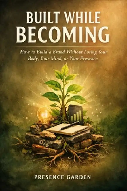 Built While Becoming: How to Build a Brand Without Losing Your Body, Your Mind, or Your Presence by Presence Garden
