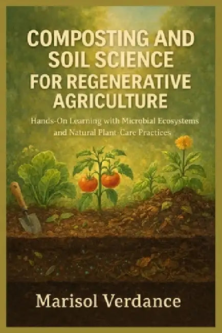 Composting and Soil Science for Regenerative Agriculture: Hands-On Learning with Microbial Ecosystems and Natural Plant-Care Practices by Marisol Verdance