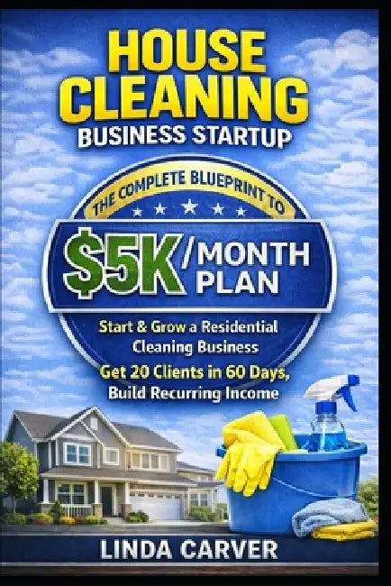 House Cleaning Business Startup: The Complete Blueprint to $5k Monthly: How to Start and Grow a Profitable Residential Cleaning Business by Linda Carver