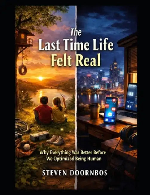 The Last Time Life Felt Real: Why everything was better before we optimized being human by Steven Doornbos
