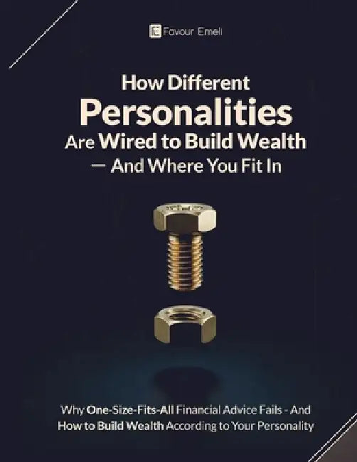 How Different Personalities Are Wired To Build Wealth - And Where You Fit In by Favour Emeli
