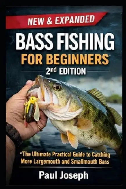 Bass Fishing for Beginners (2nd Edition): The Ultimate Practical Guide to Catching More Largemouth and Smallmouth Bass - With Seasonal Strategies, Lur by Paul Joseph